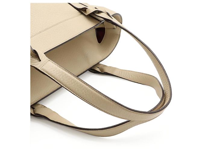 Borsa Loewe Anagram Amazona Fusta Marrone Beige - vista 4