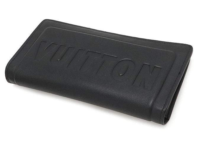 Louis Vuitton Portefeuille Brazza Long Wallet Schwarz - Ansicht 2