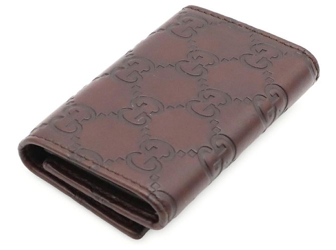 Portachiavi Gucci per 6 chiavi marrone - vista 2