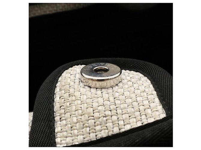 Borsa Chanel Deauville Tote MM Multicolore - vista 7