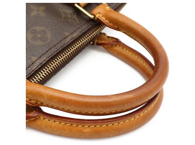 Borsa a mano Louis Vuitton Speedy Marrone - vista 4