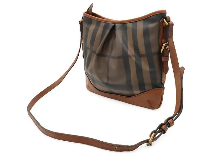 Borsa a tracolla Burberry Smoked Check Multicolore - vista 2