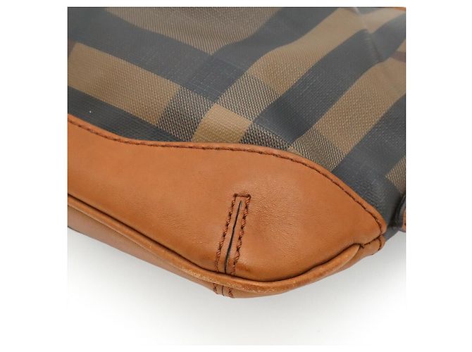 Borsa a tracolla Burberry Smoked Check Multicolore - vista 3