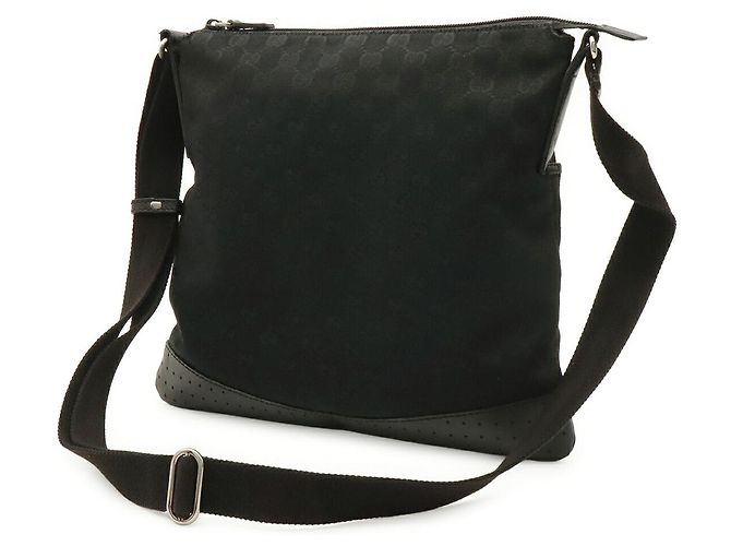 Borsa a tracolla Gucci GG Canvas Nero - vista 2