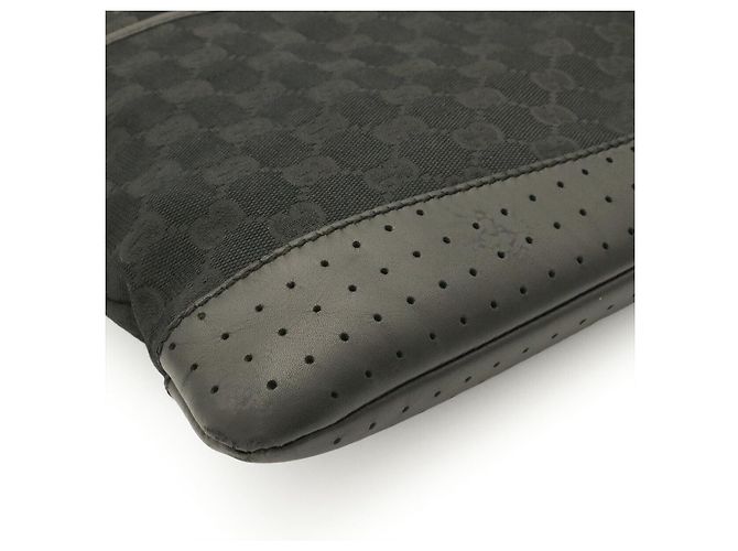 Borsa a tracolla Gucci GG Canvas Nero - vista 3