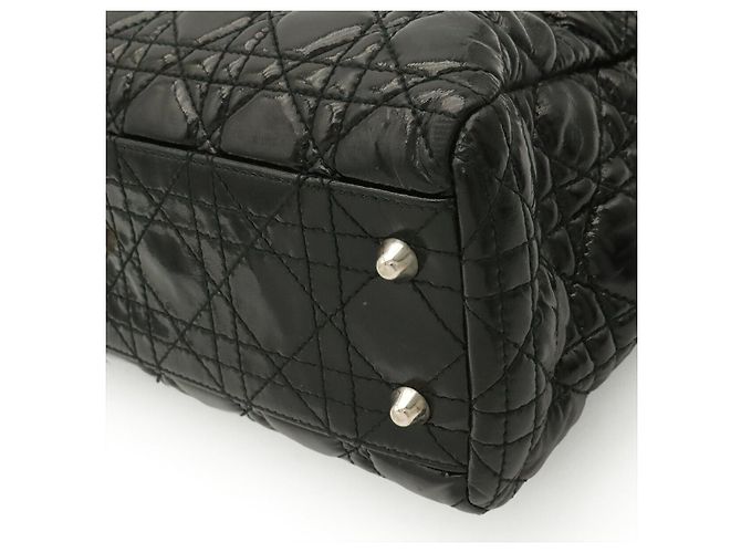 Autre Marque Dior Lady Dior Cannage Tote Nero - vista 3