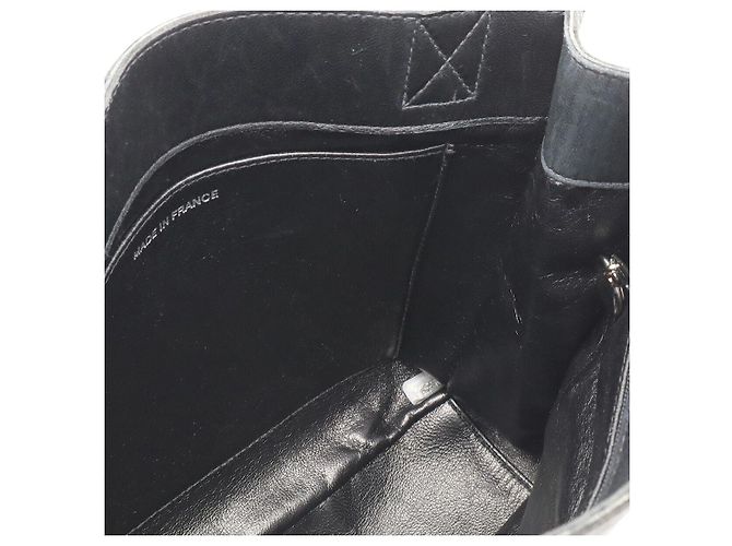 Borsa con etichetta Chanel Boutique Nero - vista 6