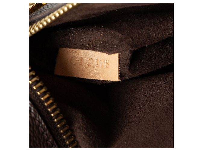 Borsa a tracolla Louis Vuitton Monogram Canvas Pochette Metis Marrone - vista 6