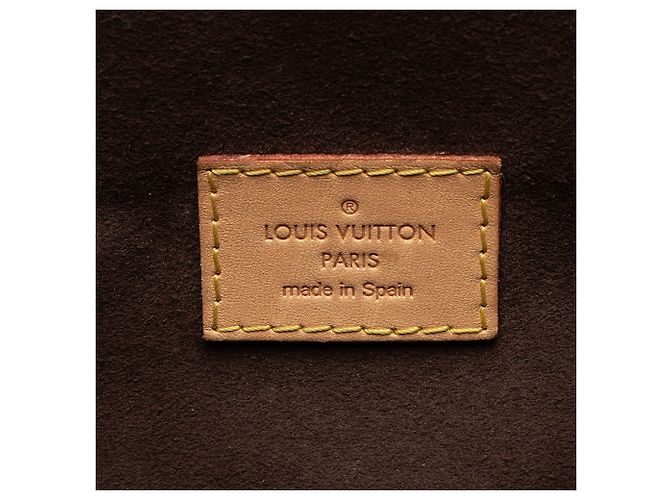 Borsa a tracolla Louis Vuitton Monogram Canvas Pochette Metis Marrone - vista 8