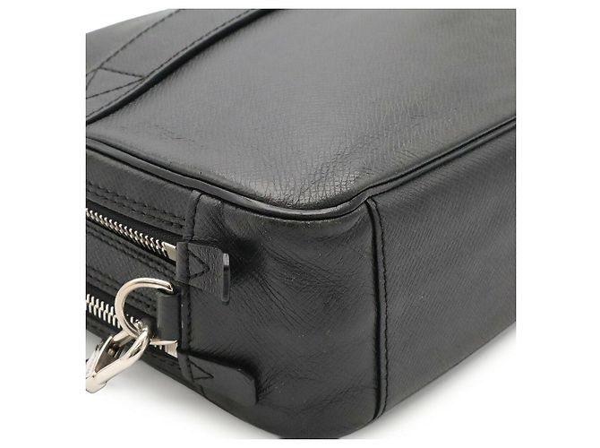 Clutch Louis Vuitton Neo Pavel Grigio - vista 3