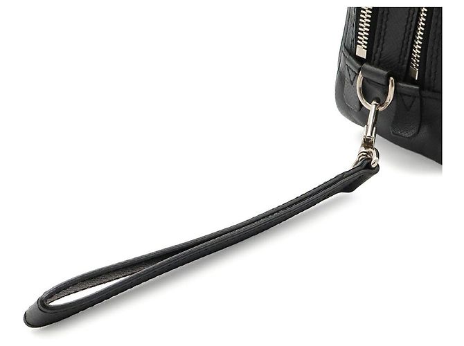 Clutch Louis Vuitton Neo Pavel Grigio - vista 5