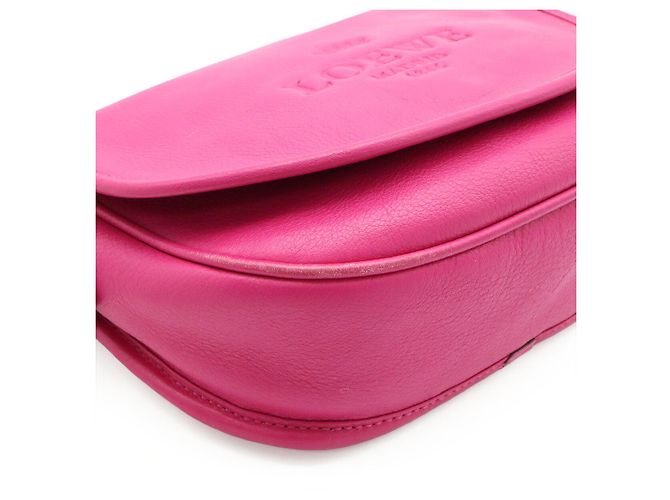 Loewe Heritage Logo Crossbody Bag Pink - Ansicht 3