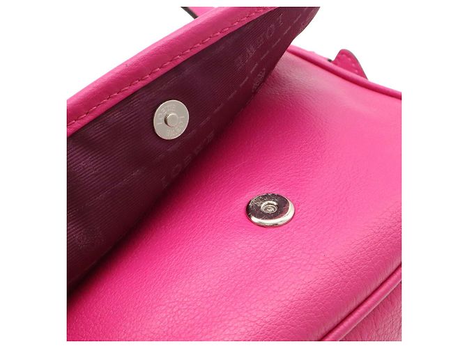 Loewe Heritage Logo Crossbody Bag Pink - Ansicht 5