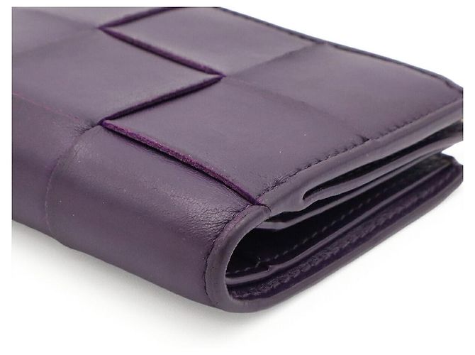 Portafoglio bifold Bottega Veneta Cassette Porpora - vista 3