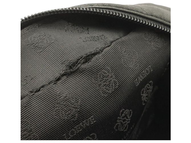 Loewe Anagram Mini Tote Nero - vista 8