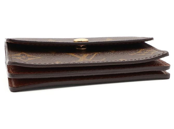 Monedero Accordion Monogram Louis Vuitton Castaño - vista 4