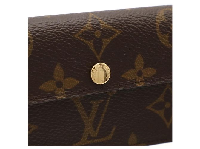 Monedero Accordion Monogram Louis Vuitton Castaño - vista 5