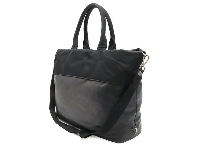 Prada Wendbare Tote Bag Schwarz - Ansicht 2