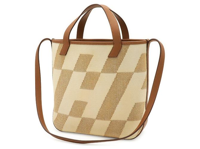Hermès Hermes H Ambie Tote Bag Braun Beige - Ansicht 2
