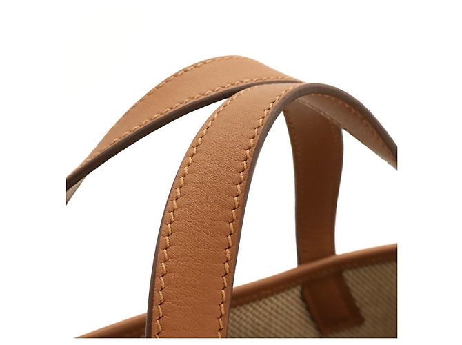 Hermès Hermes H Ambie Tote Bag Braun Beige - Ansicht 4