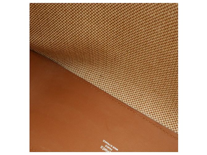 Hermès Hermes H Ambie Tote Bag Braun Beige - Ansicht 7