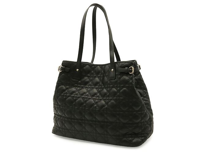 Autre Marque Borsa Tote Dior Panarea Cannage Nero - vista 2