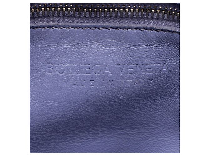 Bolsa Tiracolo Cassette em Couro Acolchoado Bottega Veneta Roxo - vista 7