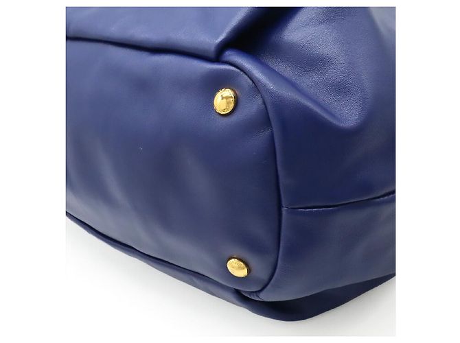 Prada 2WAY Tote Bag Blau - Ansicht 3