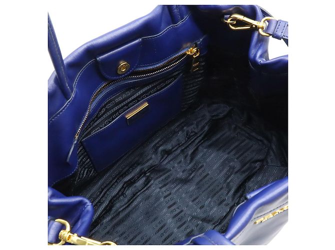 Prada 2WAY Tote Bag Blau - Ansicht 5
