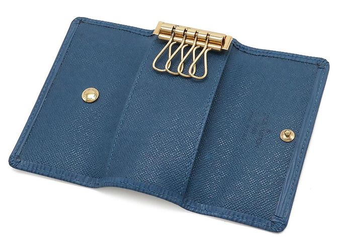 Louis Vuitton Multicle 4 Schlüsselhalter Blau - Ansicht 4