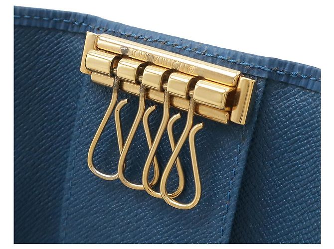 Louis Vuitton Multicle 4 Schlüsselhalter Blau - Ansicht 6