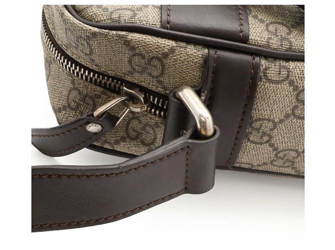 Borsa a tracolla Gucci GG Supreme Marrone Beige - vista 5