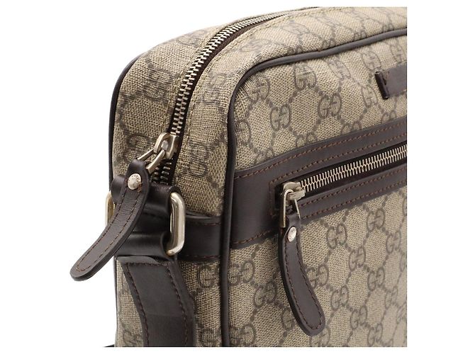 Borsa a tracolla Gucci GG Supreme Marrone Beige - vista 6