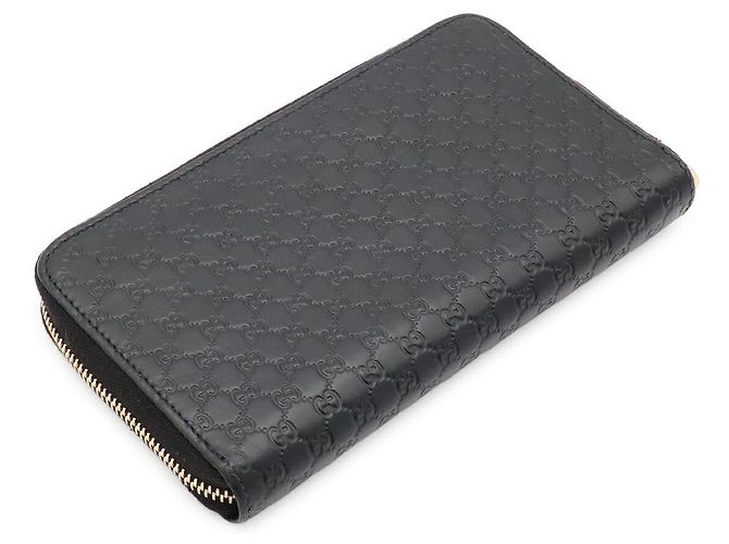Gucci Micro Guccissima Langbrieftasche Schwarz - Ansicht 2