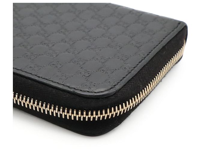 Gucci Micro Guccissima Langbrieftasche Schwarz - Ansicht 3