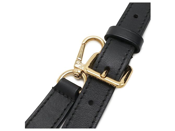 Borsa Louis Vuitton On My Side MM Nero - vista 5
