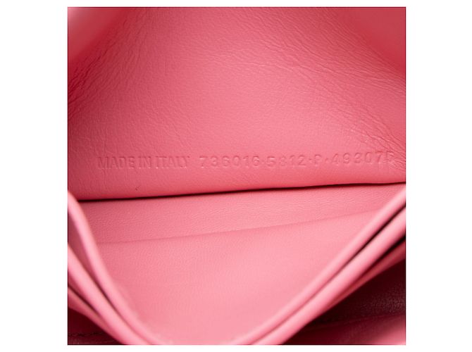 Borsa a catena Small Crush in pelle matelassé Balenciaga Rosa - vista 6