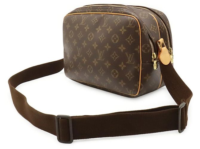 Borsa a tracolla Louis Vuitton Reporter PM Marrone - vista 2