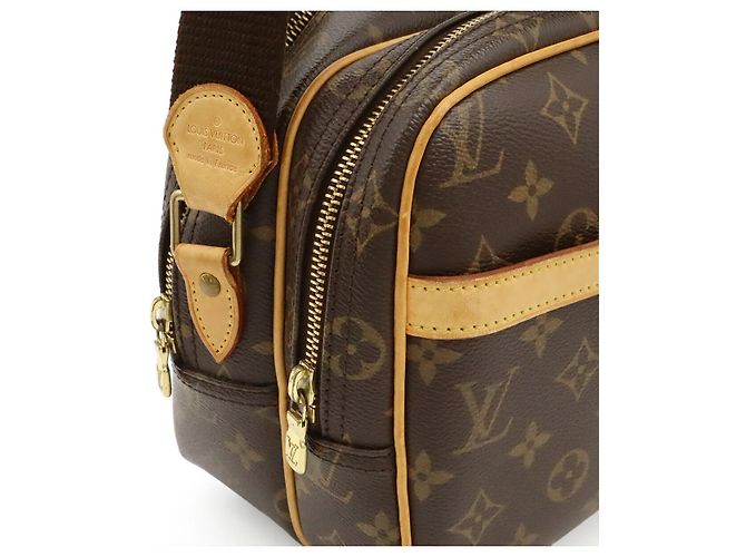 Borsa a tracolla Louis Vuitton Reporter PM Marrone - vista 5