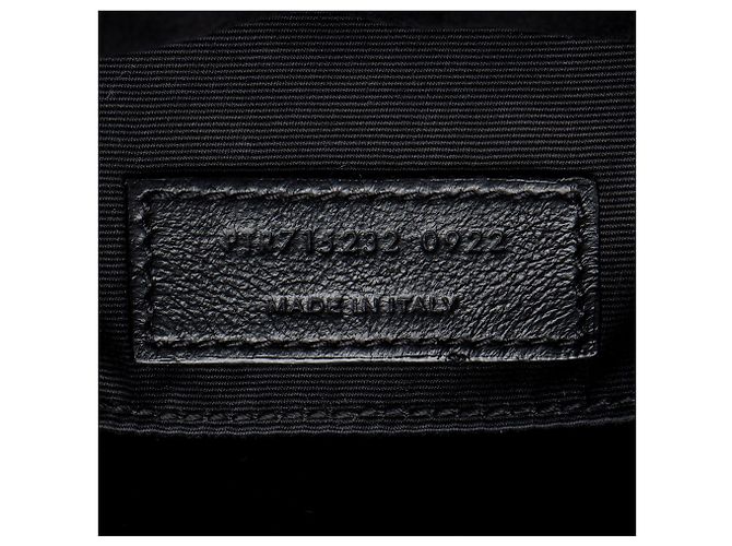 Autre Marque Borsa Lou Camera Monogram in pelle di vitello matelassé Saint Laurent Nero - vista 6