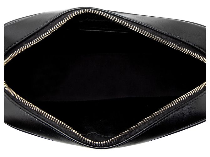 Autre Marque Borsa Lou Camera Monogram in pelle di vitello matelassé Saint Laurent Nero - vista 7