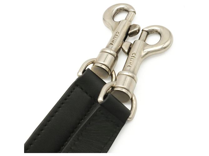 Céline Borsa a tracolla Celine Luggage Nano Shopper Nero - vista 7