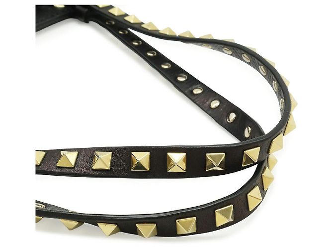 Valentino Garavani Borsa Tote Valentino Rockstud Nero - vista 6