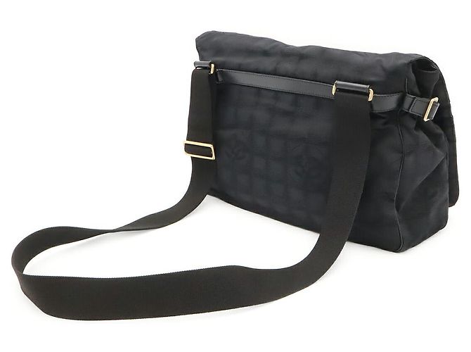 Borsa Messenger Chanel New Travel Line Nero - vista 2