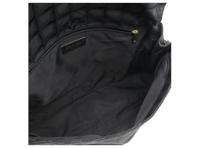 Borsa Messenger Chanel New Travel Line Nero - vista 6