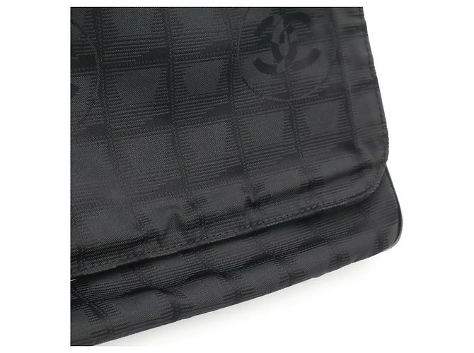 Borsa Messenger Chanel New Travel Line Nero - vista 8