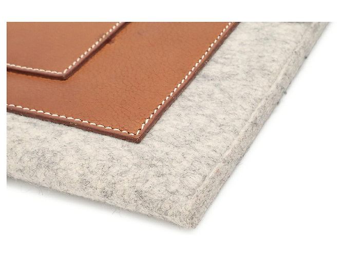 Clutch Hermès Toudou in pelle Multicolore - vista 3