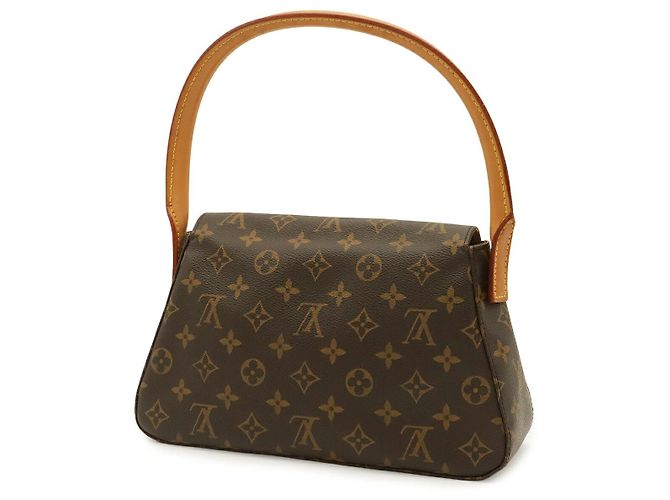 Louis Vuitton Mini Looping Schultertasche Braun - Ansicht 2