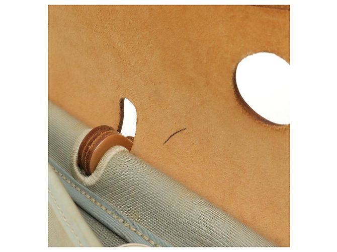 Hermès Herbag Zip PM Blu in Tela - vista 8