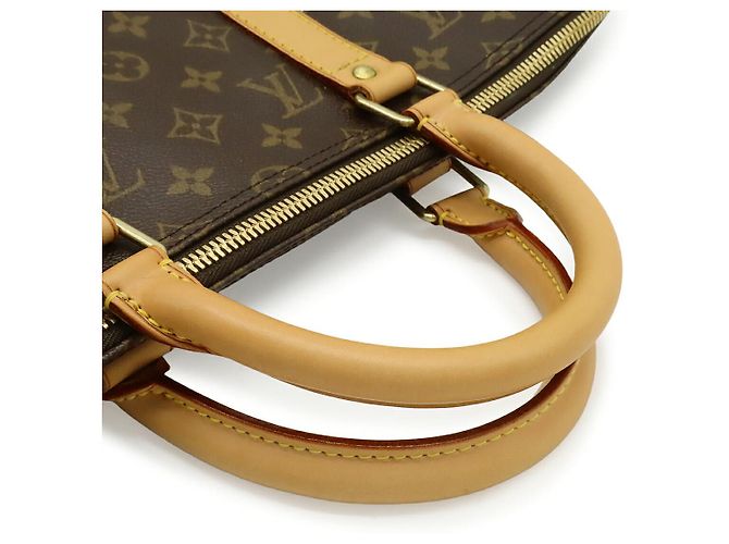 Borsa da viaggio Louis Vuitton Keepall 50 Monogram Marrone - vista 4